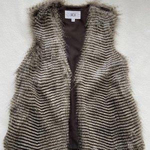 Jack faux fur vest